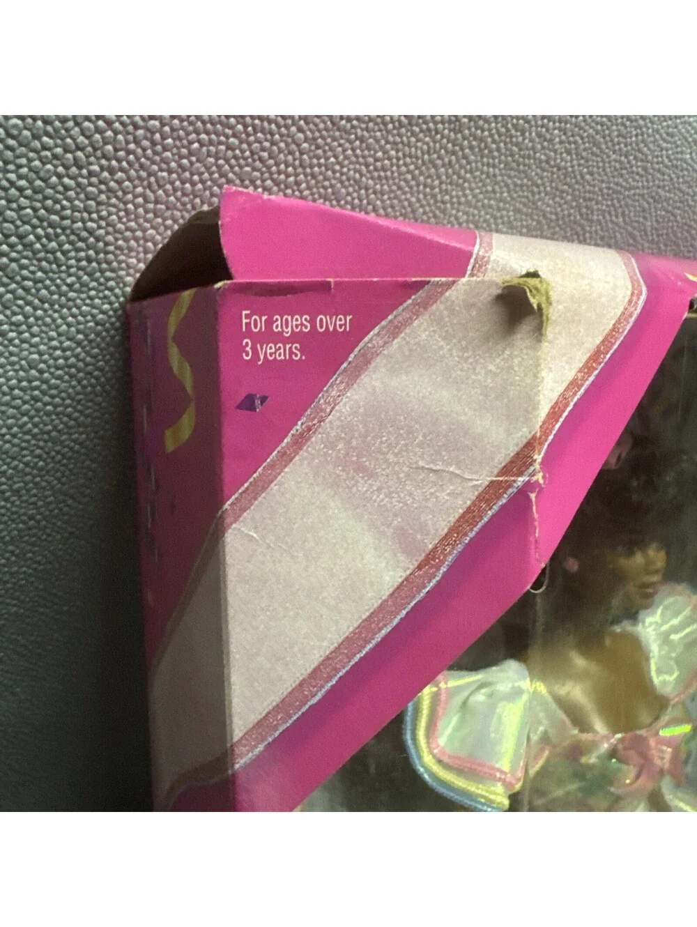 Vintage 1995 Mattel Happy Birthday African American Barbie Doll Damaged Box NRFB